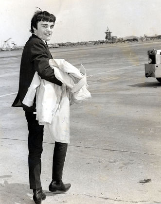 Jimmy Nicol Former Drummer Who Is Known As The Fifth Beatle After He Replaced A Tonsillitis Stricken Ringo Starr On The Beatles 1964 World Tour Is Pictured At Heathrow On Arrival From Australia After Starr Rejoined The Band.