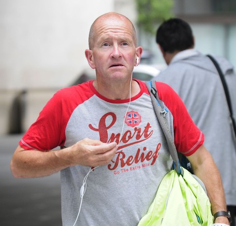 Eddie 'The Eagle' Edwards out and about, London, UK - 16 Jul 2017