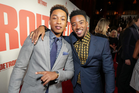 Jacob Latimore Algee Smith Editorial Stock Photo - Stock Image ...