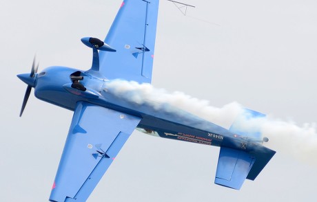 Airplane Performs During Airshow Eaa Airventure Editorial Stock Photo ...