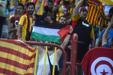 Supporters Es Tunis Before Arab Club Editorial Stock Photo - Stock