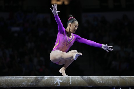 Gymnast Elena Arenas Competes Senior Competition Editorial Stock Photo ...