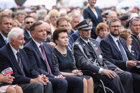 73rd anniversary of the Warsaw Uprising, Poland - 31 Jul 2017