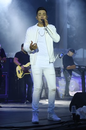 Luis Coronel in concert at The Bayfront Park Amphitheatre, Miami, Florida, USA - 30 Jul 2017