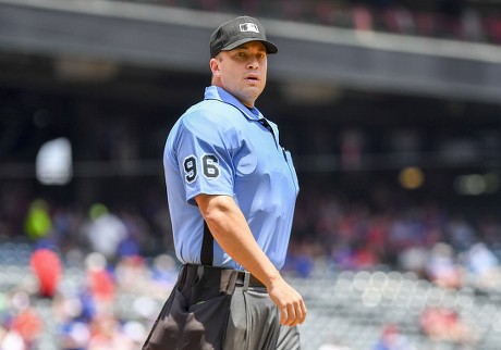 Mlb Umpire Chris Segal 96 During Editorial Stock Photo - Stock Image ...