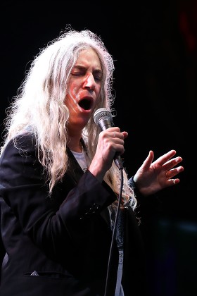 Patti Smith at the concert at Burg Herzberg Festival, Breitenbach, Germany - 30 Jul 2017