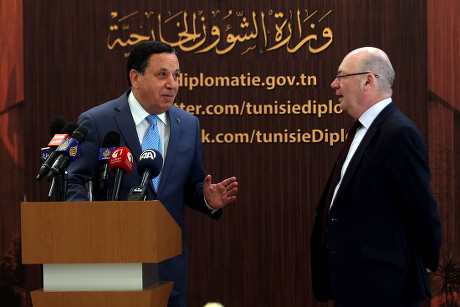 British Minister of State for the Middle East and North Africa visits Tunisia, Tunis - 03 Aug 2017