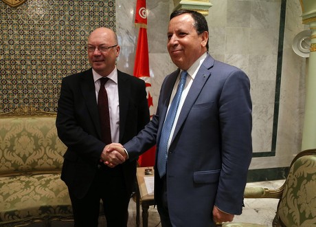 British Minister of State for the Middle East and North Africa visits Tunisia, Tunis - 03 Aug 2017