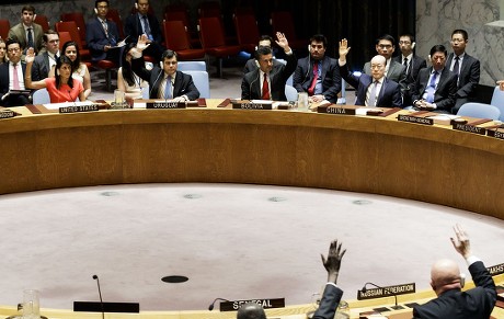 United Nations Security Council Vote on North Korean Sanctions, New York, USA - 05 Aug 2017