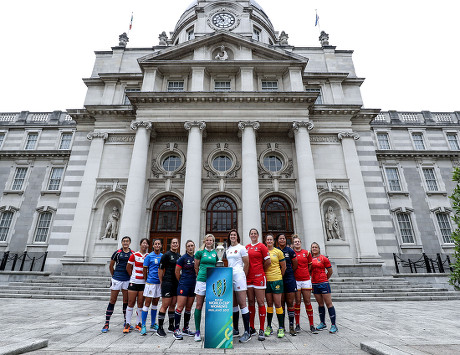 Women's Rugby World Cup Captains Meet An Taoiseach Leo Varadkar, Government Buildings, Dublin  - 06 Aug 2017