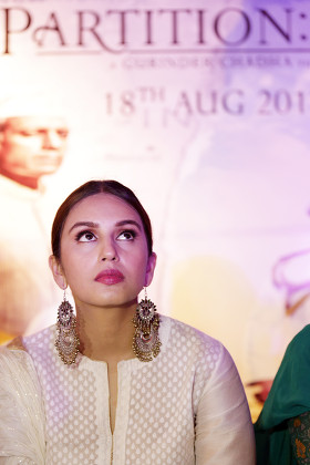 Partition 1947 movie promotion press conference in Amritsar, India - 12 Aug 2017