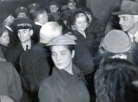 Lord Glenconner Dates 1953 Among Crowd Editorial Stock Photo - Stock ...