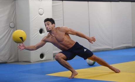 Ashley Mckenzie. Gb Judo Train In Belo Horizonte. For The Rio Olympics Brazil. Pic Andy Hooper/daily Mail Olympics Feature.