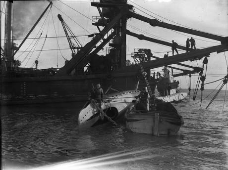 Raising Hms Truculent Thames Estuary Be Editorial Stock Photo - Stock ...