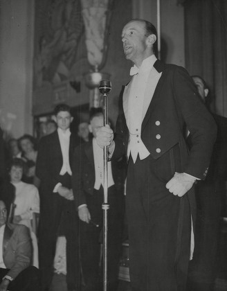 Henry Hugh Arthur Fitzroy Somerset 10th Duke Of Beaufort Styles Marquess Of Worcester Landowner Leading Figure In The Equestrian World And Society Figure At The Horse And Hound Ball At The Park Lane Hotel. Box 710 917101630 A.jpg.