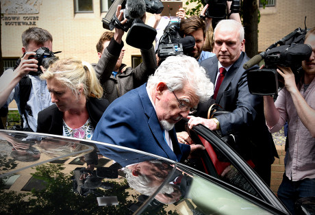 Rolf Harris at Southwark Crown Court