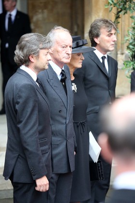 The Royals attend funeral of Countess Mountbatten of Burma
