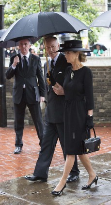 The Royals attend funeral of Countess Mountbatten of Burma