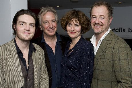 Tom Burke Adolph Alan Rickman Director Editorial Stock Photo - Stock ...