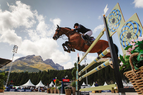 CSI St. Moritz horse jumping competition, Switzerland - 20 Aug 2017