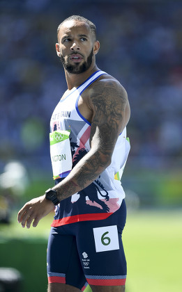 Rio 2016 Olympic Games 13th August 2016. 100m Heats- Team Gb's James Ellington After His Heat In Which He Came 5th.