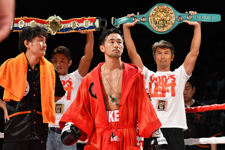 Luis Nery v Shinsuke Yamanaka, WBC bantamweight title bout, Kyoto, Japan - 15 Aug 2017