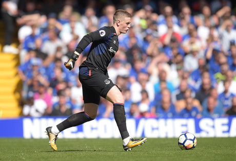 Everton Goalkeeper Jordan Pickford Editorial Stock Photo - Stock Image ...