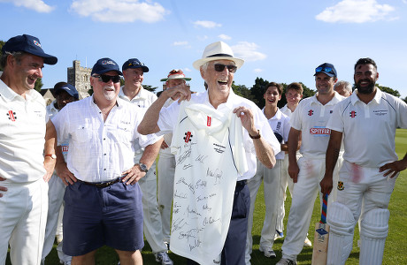 Sir Michael Parkinson's XI v Lord's Taverners, Charity Cricket Match, Maidenhead and Bray Cricket Club, UK - 27/08/2017