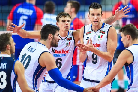 CEV Volleyball European Championship, Men, Italy v Czech Republic, Szczecin, Poland - 28 Aug 2017