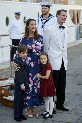 Danish royal family celebrates 18th birthday of Prince Nikolai on Dannebrog, Copenhagen, Denmark - 28 Aug 2017