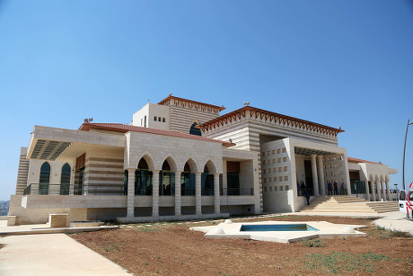 Presidential Palace Near City Ramallah Occupied Editorial Stock Photo