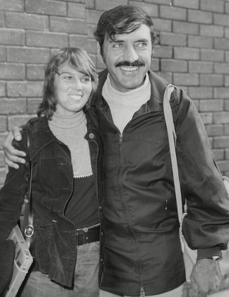 William Peter Blatty Author Of Novel 'the Exorcist' With Girlfriend Tennis Player Linda Tuero Who Later Became His Wife (married In 1975). Box 718 522111630 A.jpg.