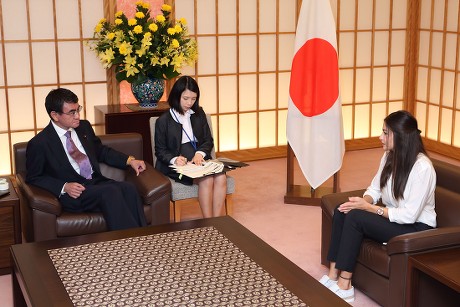 UHHCR Goodwill Ambassador Yusra Mardini visit to Japan - 31 Aug 2017