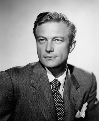 Richard Denning Publicity Portrait Film Flame Editorial Stock Photo ...