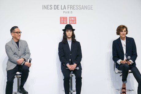 Uniqlo x Ines de la Fressange collaboration launch, Ginza, Tokyo, Japan - 05 Sep 2017