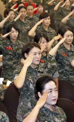 south korean women army