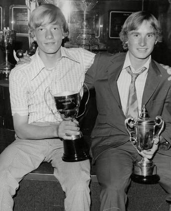 Teddy Maybank (left Blonde Hair) Who Has Signed For Chelsea And Robert Crampton At The South London Soccer Coaching Festival. Box 720 805121613 A.jpg.