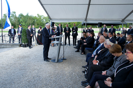 Israel president visits Dachau concentration camp memorial, Dachau, Germany - 06 Sep 2017