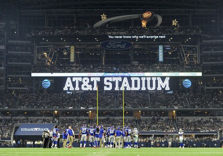 Inside Att Stadium During Timeout Nfl Editorial Stock Photo - Stock ...