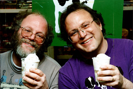 Lr Ben Cohen Jerry Greenfield Ben Editorial Stock Photo - Stock Image ...