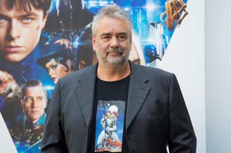 Luc Besson at photocall in Rome, Italy - 13 Sep 2017
