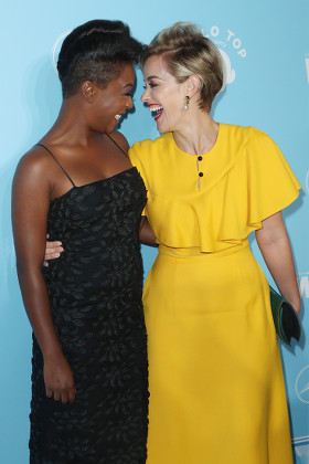 Samira Wiley Wife Lauren Morelli Editorial Stock Photo - Stock Image ...