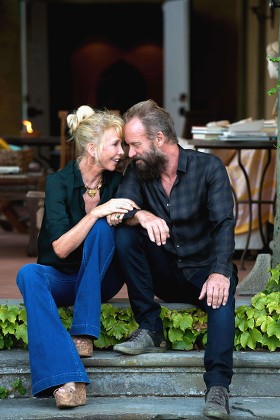 Sting and wife Trudy Styler Celebrate their Sister Moon Red Wine, Il Palagio, Tuscan Hills, Florence, Italy - 04 Aug 2015