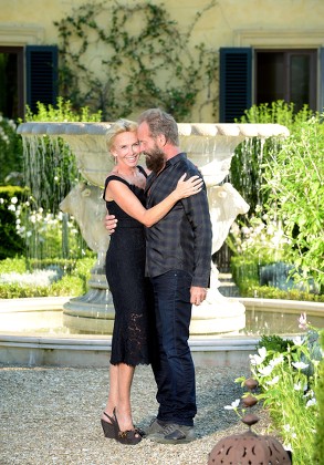 Sting and wife Trudy Styler Celebrate their Sister Moon Red Wine, Il Palagio, Tuscan Hills, Florence, Italy - 04 Aug 2015