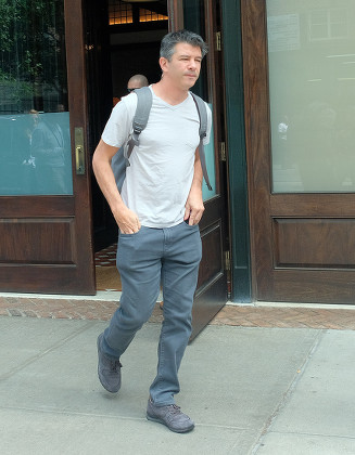 Travis Kalanick out and about, New York, USA - 21 Sep 2017