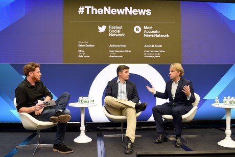 Bloomberg and Twitter: The New News seminar, Advertising Week New York 2017, NASDAQ MarketSite, New York, USA - 27 Sep 2017