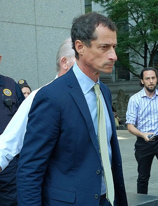 Anthony Weiner sexting sentencing hearing, New York, USA - 25 Sep 2017