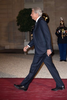 President Michel Aoun of Lebanon State Dinner, Paris, France - 25 Sep 2017