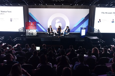 The Brands That Matter Now seminar, Advertising Week New York 2017, PlayStation East Stage, PlayStation Theater, New York, USA - 28 Sep 2017