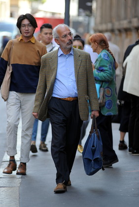 Gad Lerner out and about, Milan, Italy - 26 Sep 2017
